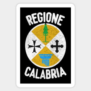 Regione Calabria // Retro Italiano Design Sticker